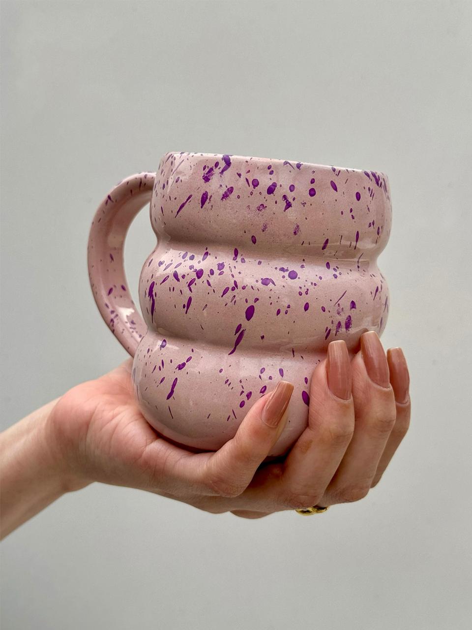 Bubbly Pink mug