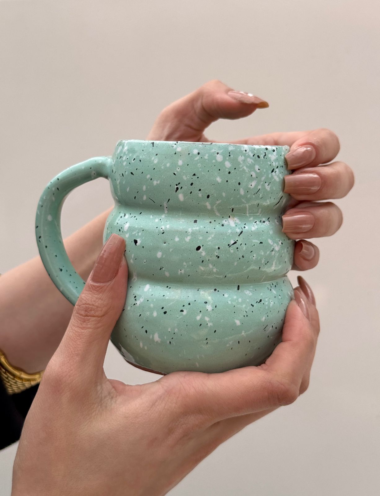 Bubbly Mint Blue mug
